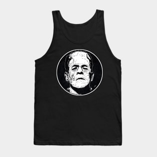 FRANKENSTEIN (Circle Black and White) Tank Top